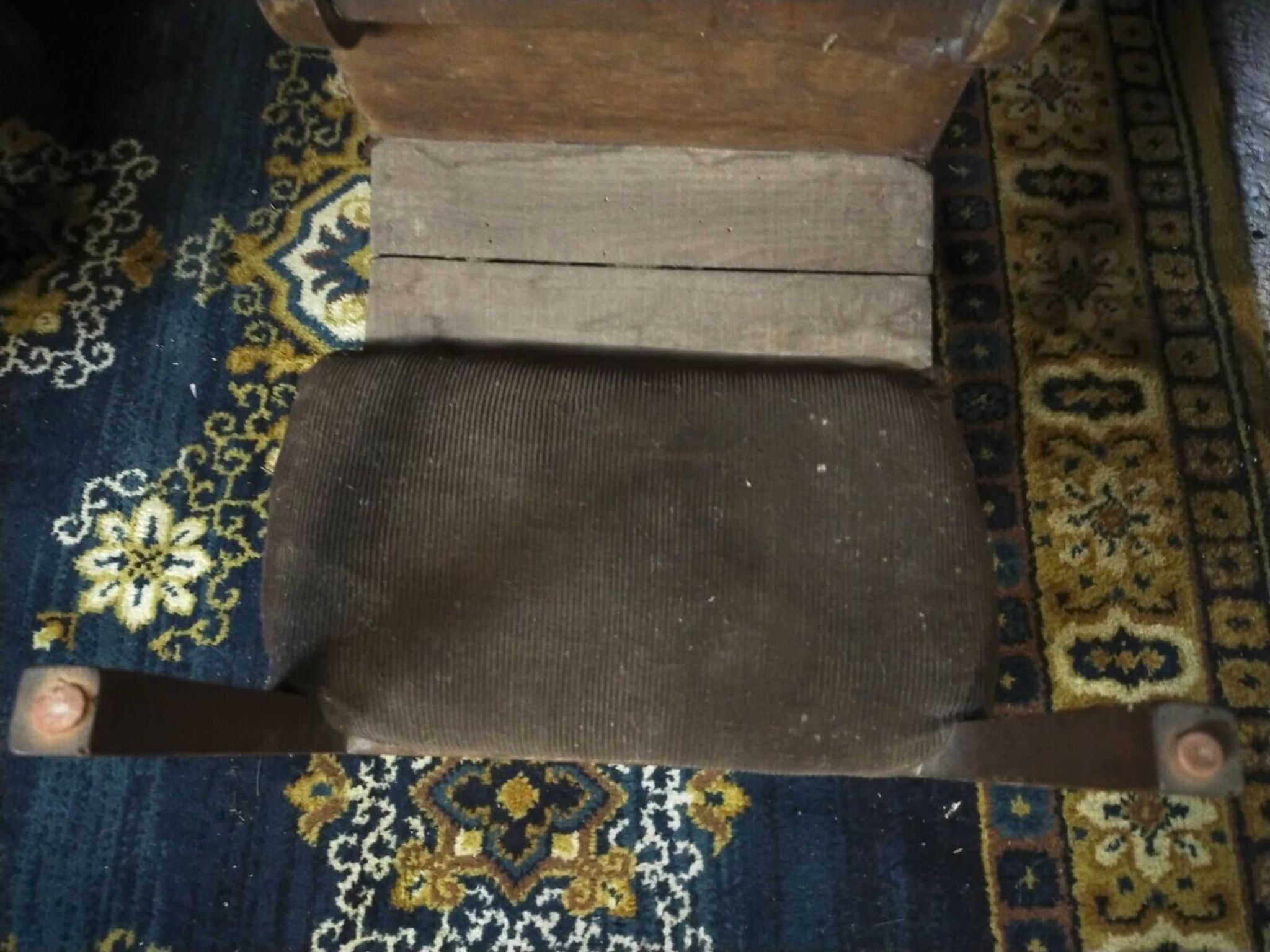 Chaise Stella prie dieu vintage