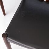 Ensemble de 6 chaises Grete Jalk pour Glostrup, palissandre, années 1960, danois
