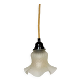 Suspension / frosted glass lampshade