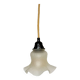 Suspension / frosted glass lampshade