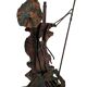Scultura Brutalista "Don Chisciotte" in Rame – Un’Icona di Design Mid-Centu