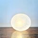 Italian Pebble Lamp in Speckled White Glass (1980) – 29 cm