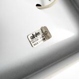 Beautiful 1970s square ceiling lamp made of pine wood by Alda Sweden