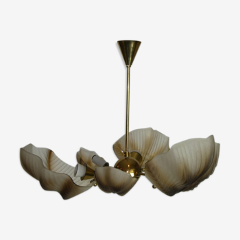 Vintage shell chandelier