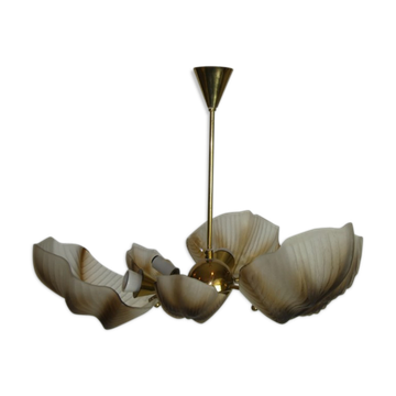 Vintage shell chandelier