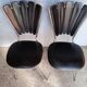 Pair of Margueritte design chairs ep 1950/60