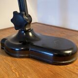Sollux metal and Bakelite lamp. Industrial