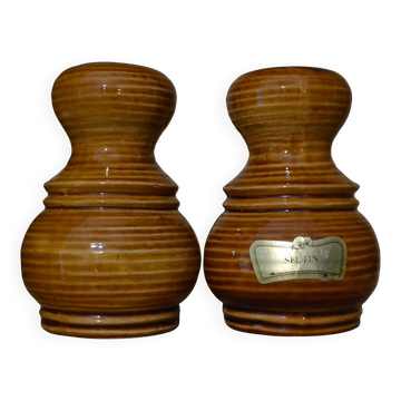 Ensemble poivrier et salière de Saint Clément