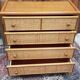 Dresser covered with rattan