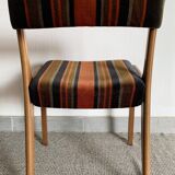 Set of 6 Baumann gondola chairs, Stamped NF