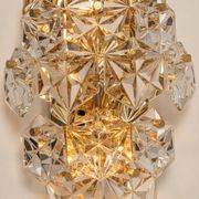 Pairs of Crystal Wall Lights by Kinkeldey, Germany, 1970s