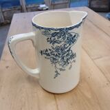 Old Longwy water pitcher/jug