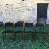 Four chairs with swivel back