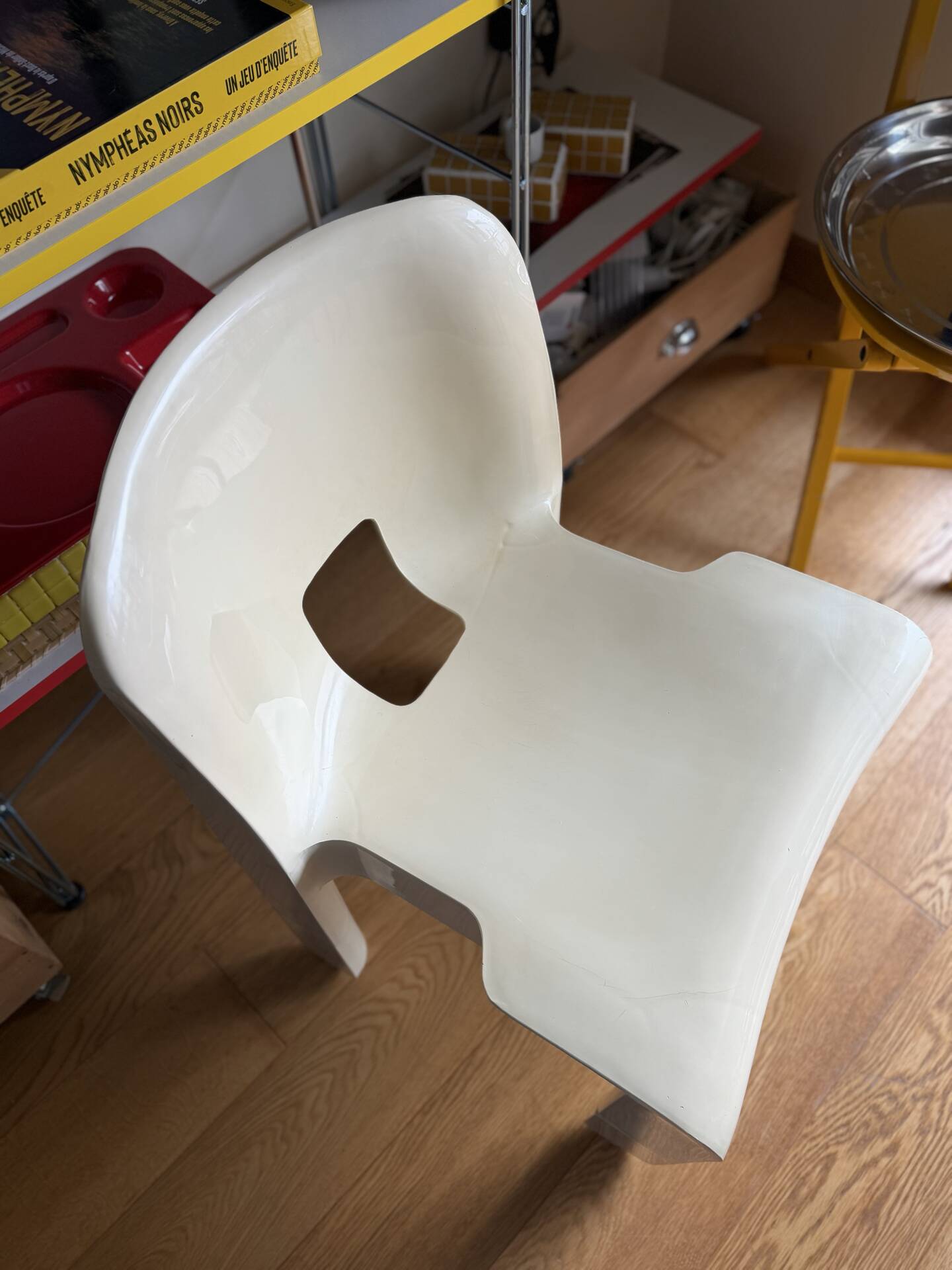 Chaise Universal 4867 de Joe Colombo pour Kartell, 1967 