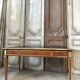 Directoire style flat desk in cherry wood, 20th century.
