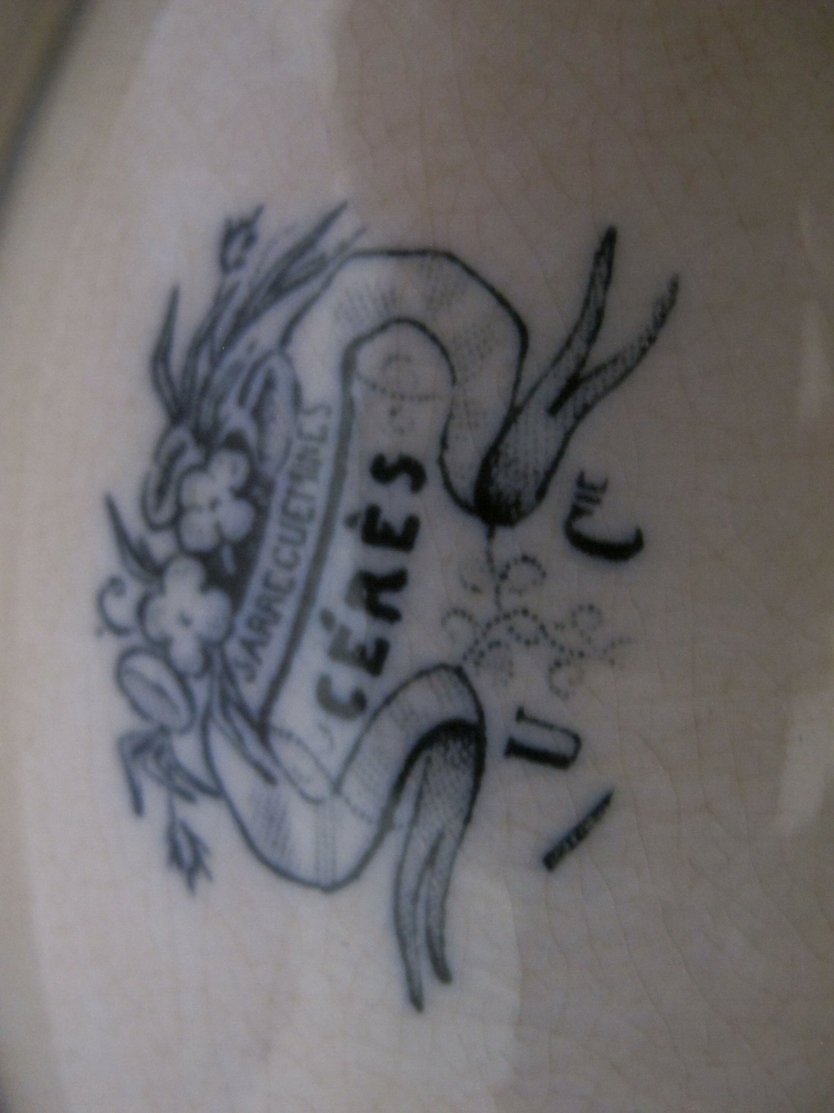 Ravier de Sarreguemines, model "Ceres"