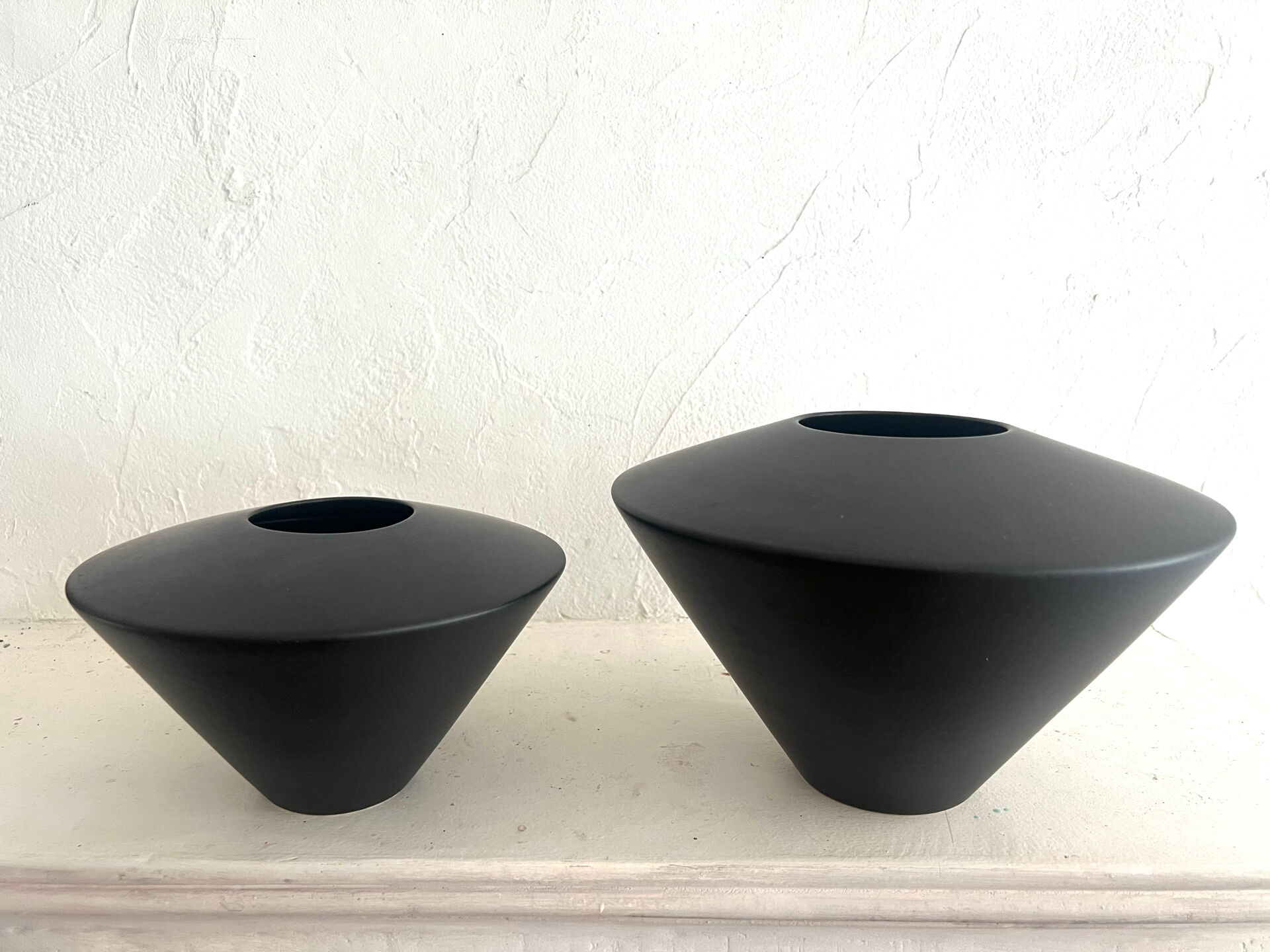 Duo of vases Claude Dumas