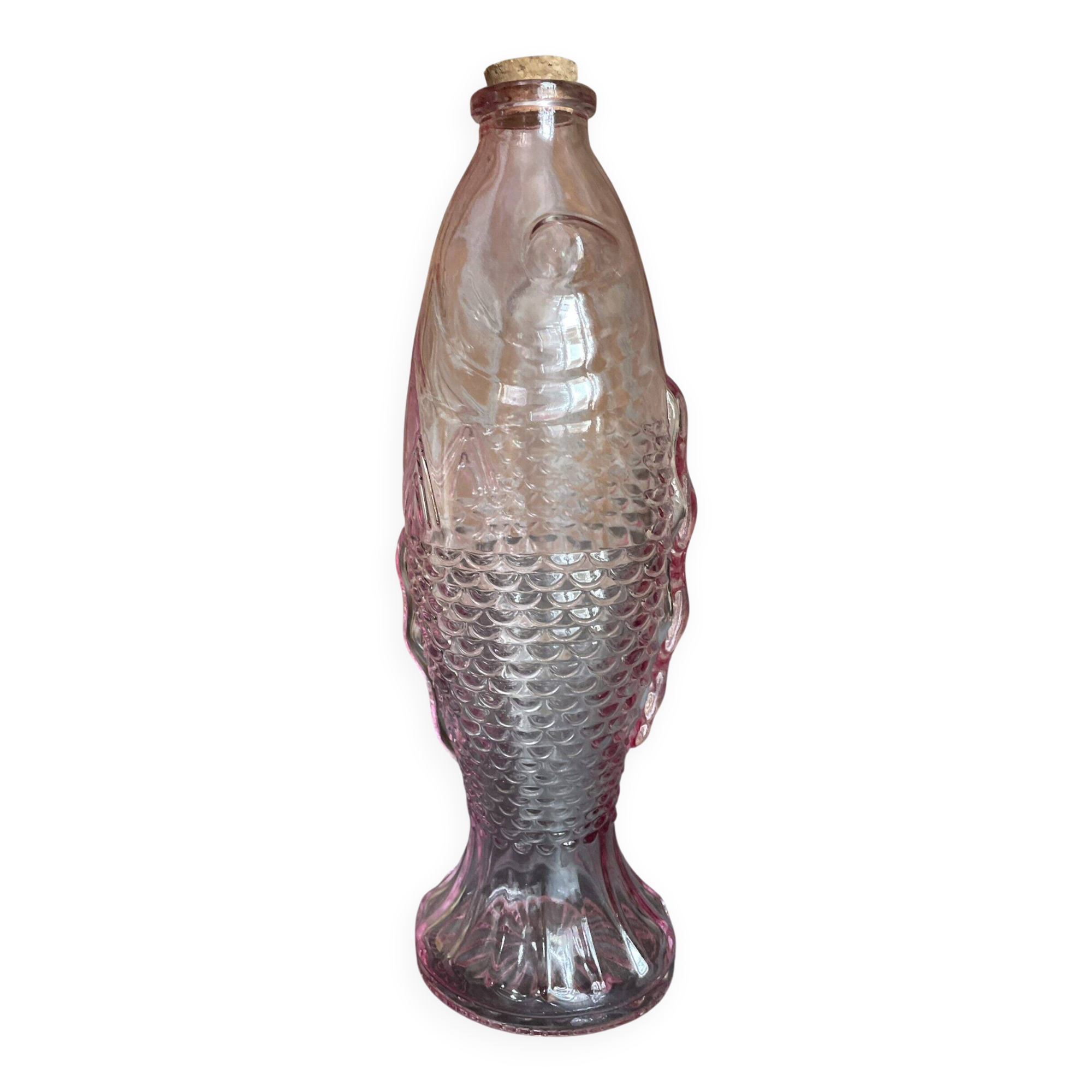 Pink fish bottle