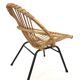 Fauteuil vintage en rotin par Dirk van Sliedregt Rohe Noordwolde 1960 aux Pays-Bas