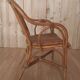 Rattan lounge set and vintage sofa