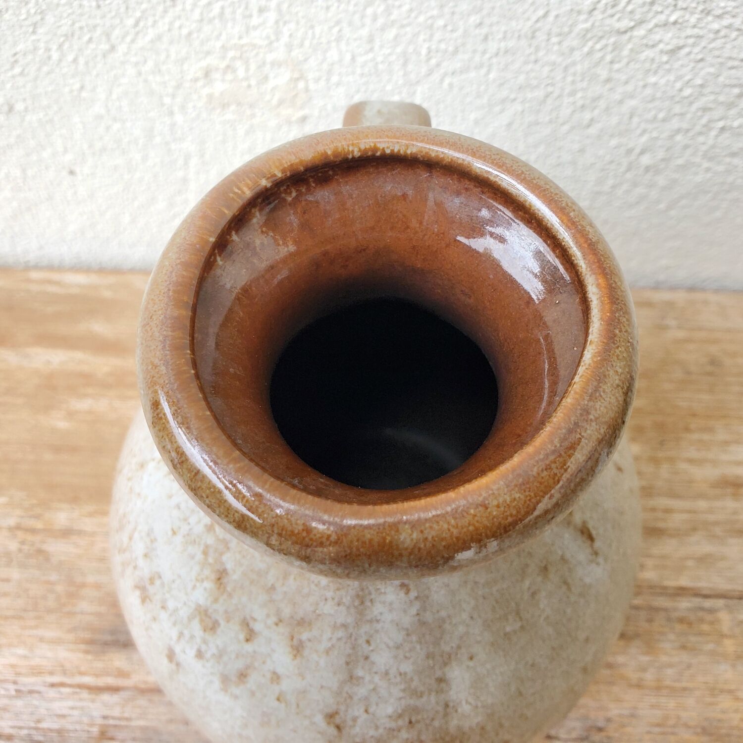 W. Germany ceramic ball vase