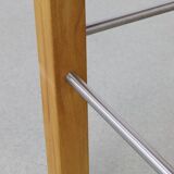 5x Bar Stool in Massive Wood by Göhring