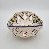 Pierced cup in Rouen earthenware