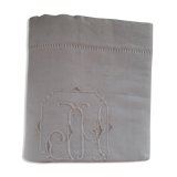 Old cloth with important monogram, and days.