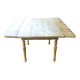 Wooden drop-leaf table