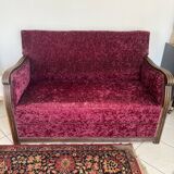 Art Deco sofa bed