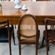 Rectangle wooden table "Cyclamen Mahogany"