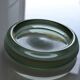 60's pocket tray Murano glass light green Italy