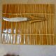 cheese platter with its ceramic knife type Vallauris