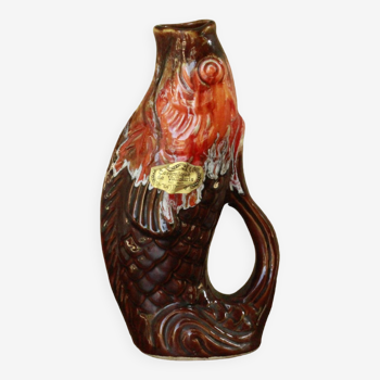 Ceramic fish jug from Vallauris