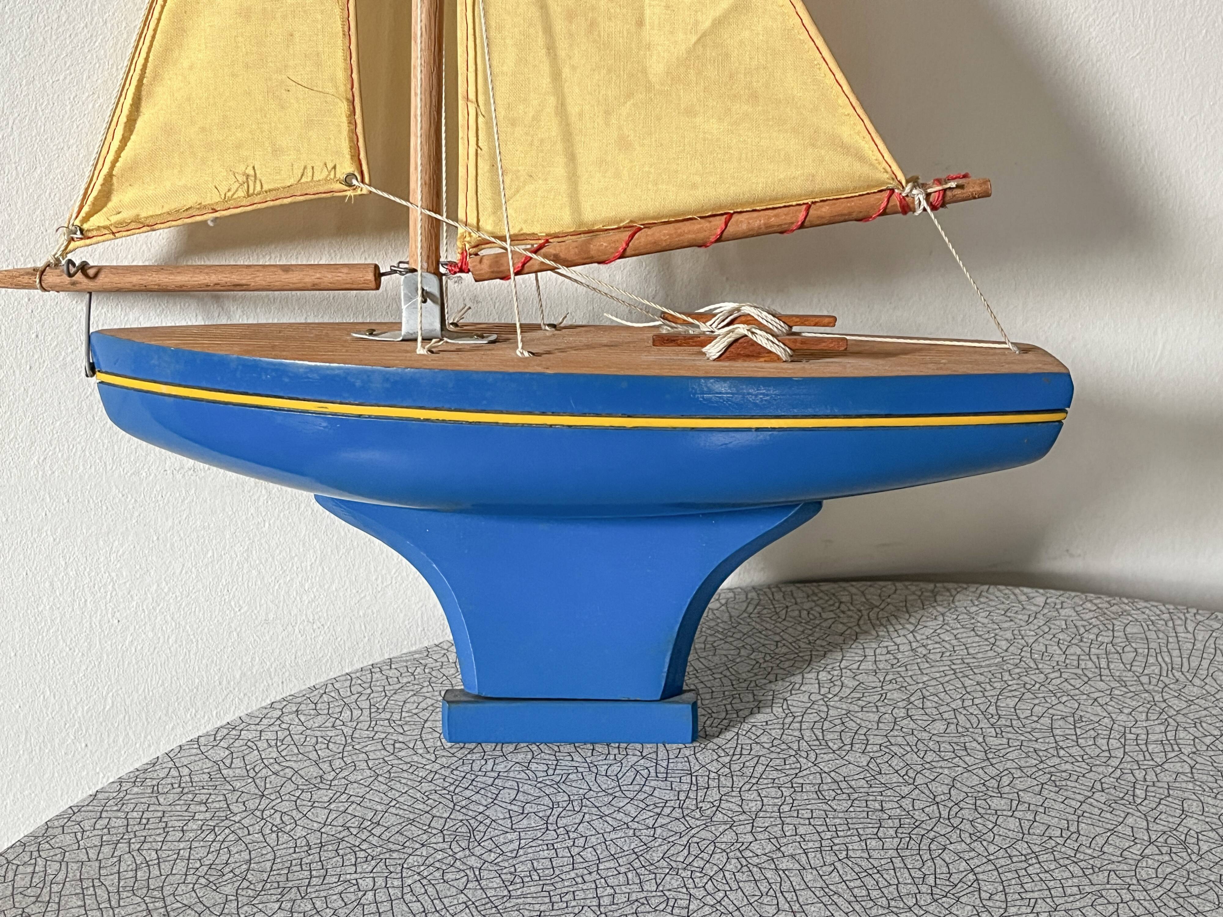 Tirot 400 basin sailboat, vintage toy