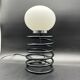 Vintage spring lamp black