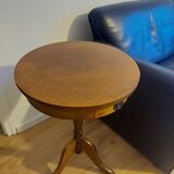 Guéridon, table d'appoint ancienne en bois