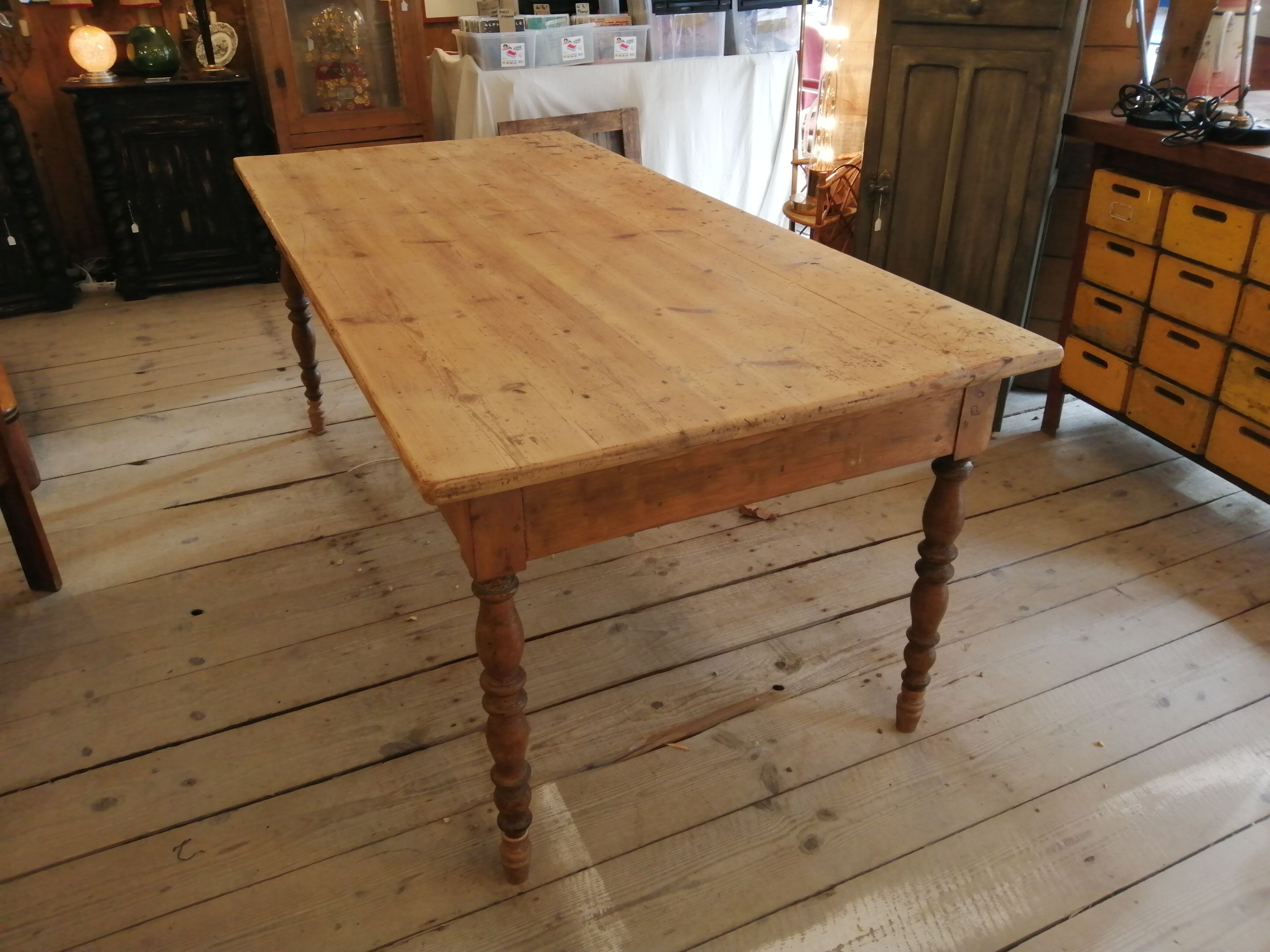 Table de ferme Louis Philippe 200x96
