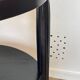 Gueridon console bois noir art déco