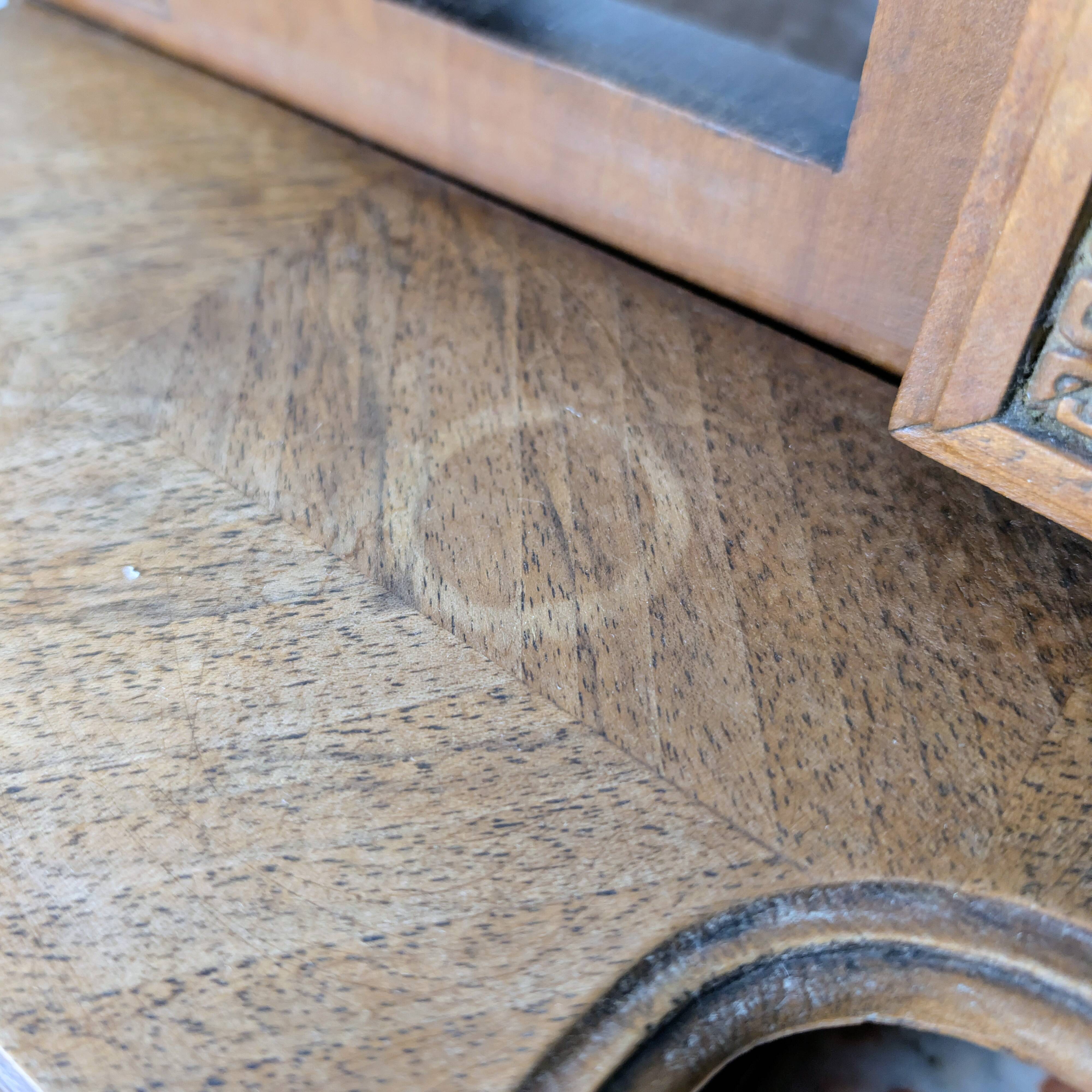 Louis XVI style dresser with pink marble