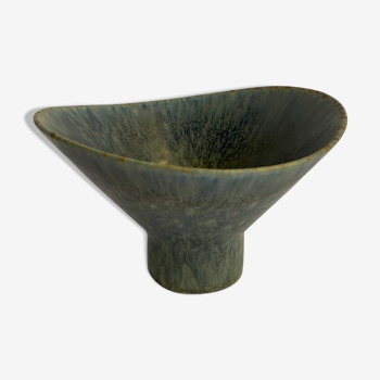 Carl-Harry Stålhane blue-grey stoneware bowl