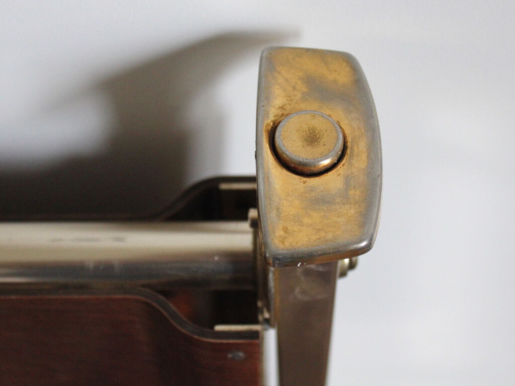 Vintage textable folding table-dessert