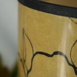 Vintage onyx birds bedside lamp