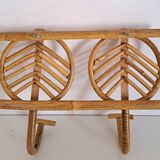 Bamboo coat rack