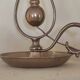 Marine lamp in bronze and brass - bronze swing lamp