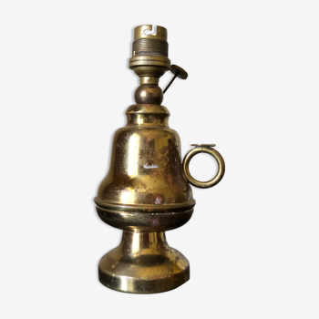 Brass lamp foot