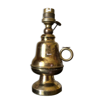 Brass lamp foot