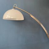 Vintage space age arc floor lamp in style of Guzzini