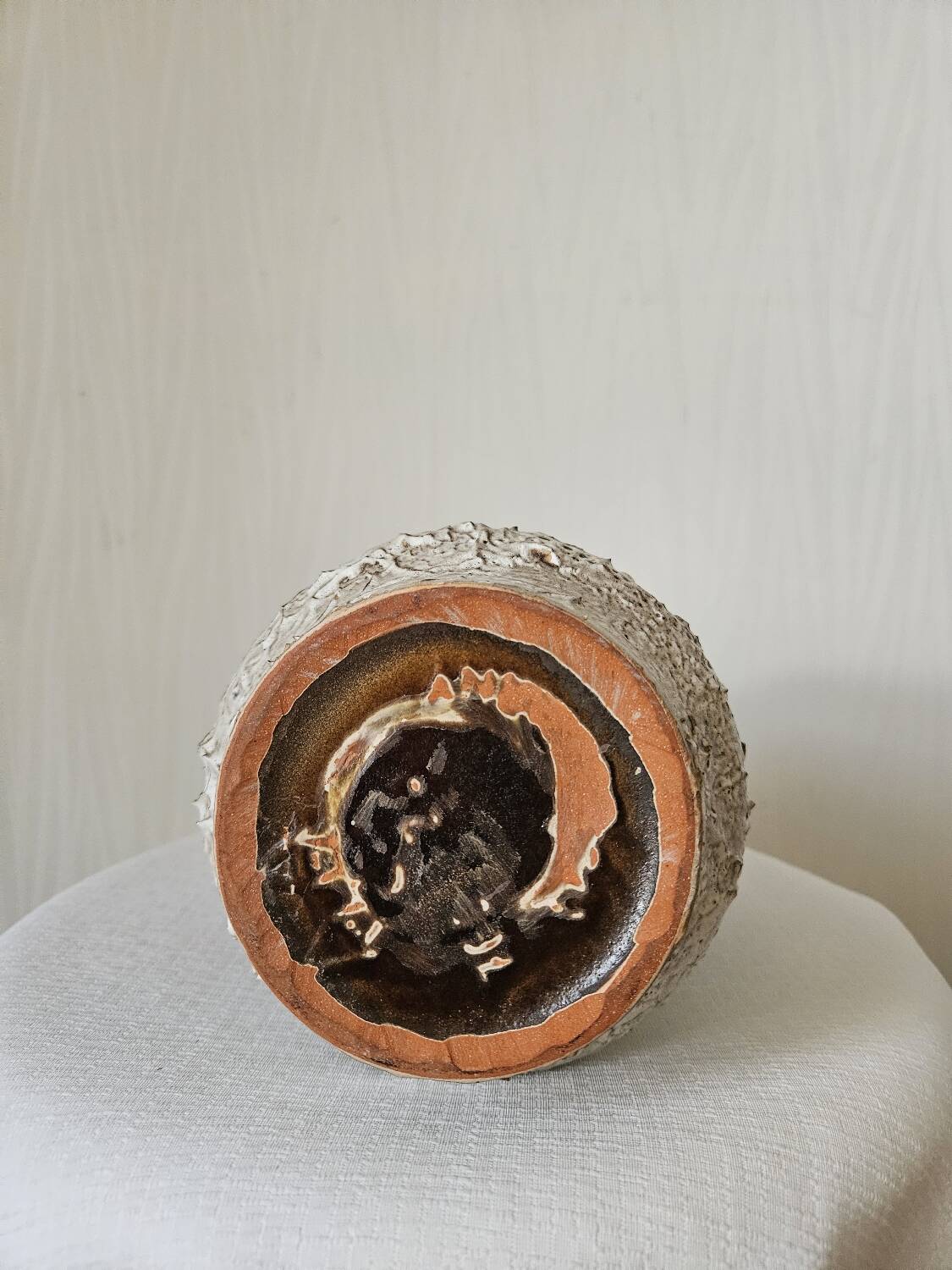 Vase céramique d' art vintage