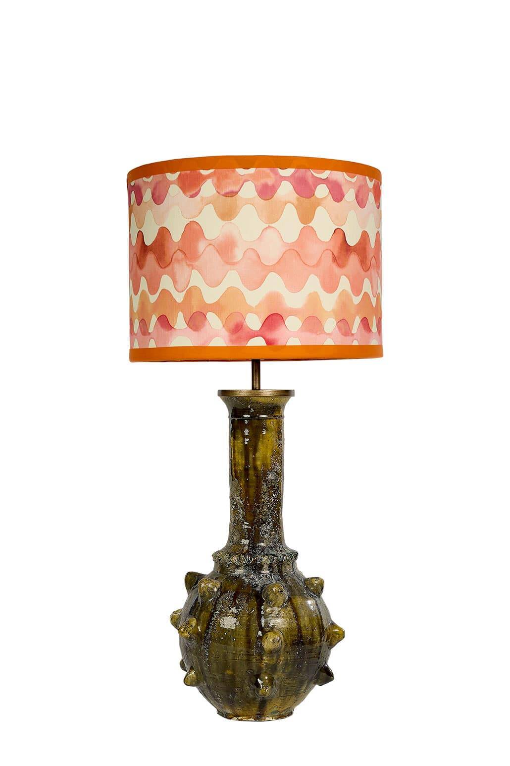 Lamp in Tamegroute shades of green
